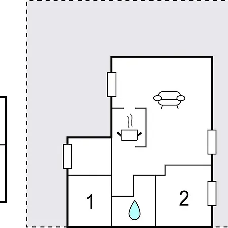 Barakvejen Jaegerspris Ixx 度假居 *